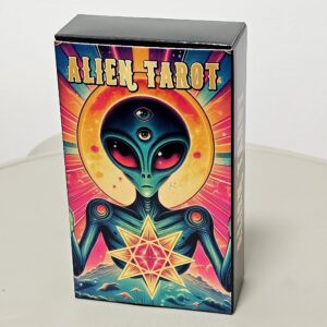 Cartas de Tarô Alienígena - 78 Cartas Baseadas no Sistema Rider Waite | 10,3 x 6 cm