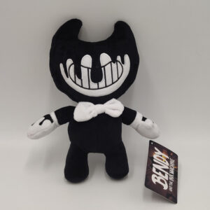 Boneco de Pelúcia Bendy – 22cm | Brinquedo do jogo Bendy and the Ink Machine 🎮🖤
